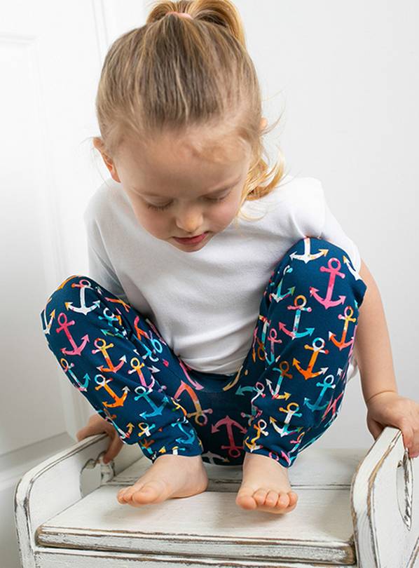 FRED & NOAH Multi Anchor Leggings 2-3 Years